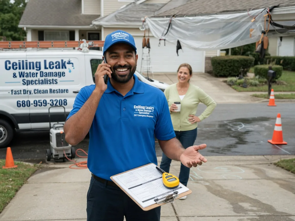 Ceiling Leak Cleanup Montpelier, OH FAQs